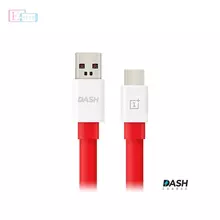 Оригінальний кабель для заряджання та передачі даних OnePlus Dash Type-C Cable 150 cm для планшетів та смартфонів White/Red (Білий/Червоний)