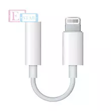 Переходник Apple Lightning Audio Adapter для Apple iPhone 7/7Plus/8/8 Plus/X White (Белый)
