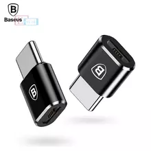 Переходник Baseus Mini USB female to Type-C Male Adapter Converter для планшетов и смартфонов Black (Черный)