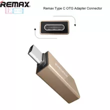 Переходник Remax Type C OTG Adapter для планшетов и смартфонов Silver (Серебристый) RA-OTG1
