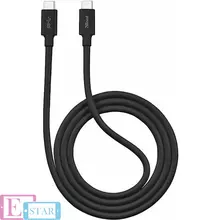 Кабель Trust URBAN USB3.1 Type-C to Cable 1m Black (Чорний) 21175