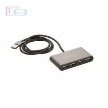 USB хаб Hoco HB3 to 4USB Gray (Сірий) USB хаб Hoco HB3 to 4USB Gray (Сірий)