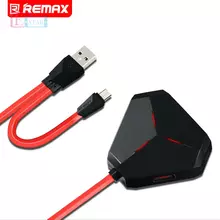 USB хаб Remax RU-U3 Alien 2.0 3USB+OTG Black/Red (Чорний/Червоний) USB хаб Remax RU-U3 Alien 2.0 3USB+OTG Black/Red (Чорний/Червоний)