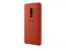 Оригінальний чохол бампер для Samsung Galaxy S9 Samsung Alcantara Cover Red (Червоний)