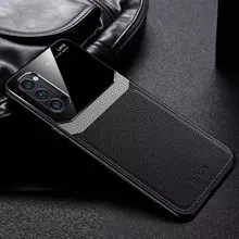 Чехол бампер для Samsung Galaxy S21 Ultra Anomaly Plexiglass Black (Черный)