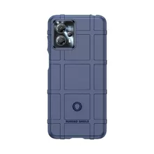 Противоударный чехол бампер для Motorola Moto G13 / G23 Anomaly Rugged Shield Blue (Синий)