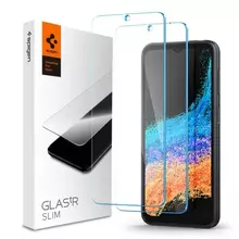 Захисне скло Spigen Glas.tR Slim (2 шт. у комплекті) для Samsung Galaxy Xcover 6 Pro Clear (Прозорий) AGL05194