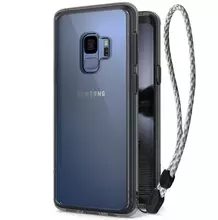 Противоударный чехол бампер Ringke Fusion для Samsung Galaxy S9 Smoke (Дымчастый)