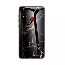 Чехол бампер для Realme C55 Anomaly Cosmo Black / Gold (Черный / Золотой)
