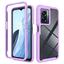 Противоударный чехол бампер для Motorola Moto E13 Anomaly Hybrid 360 Purple (Пурпурный)