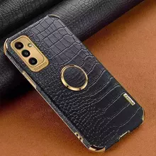 Чехол бампер для Samsung Galaxy M14 Anomaly X-Case (с кольцом-держателем) Black (Черный)