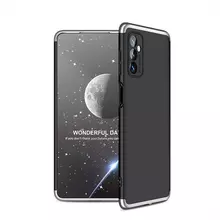 Ультратонкий чохол бампер для Samsung Galaxy A24 GKK Dual Armor Black / Silver (Чорний / Сріблястий)