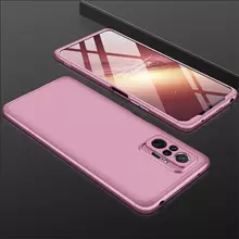 Ультратонкий чохол бампер для Xiaomi Redmi A1 / Redmi A2 GKK Dual Armor Rose Gold (Рожеве золото)