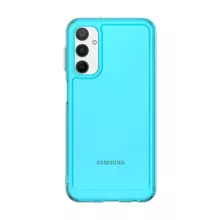 Чехол бампер для Samsung Galaxy A54 Anomaly Frame Transparent Blue (Прозрачный Синий)