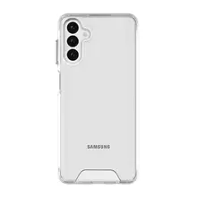 Чехол бампер для Samsung Galaxy S22 Anomaly Liquid Crystal Transparent (Прозрачный)