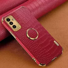 Чехол бампер для Samsung Galaxy S23 FE Anomaly X-Case (с кольцом-держателем) Red (Красный)