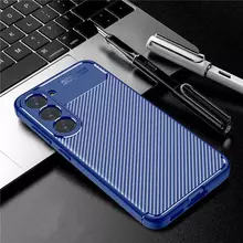 Противоударный чехол бампер для Xiaomi Poco X5 / Redmi Note 12 5G Ipaky Lasy Blue (Синий)