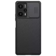 Противоударный чехол бампер Nillkin CamShield Pro Magnetic (шторка на камеру) для Xiaomi Poco F5 / Redmi Note 12 Turbo Black (Черный)