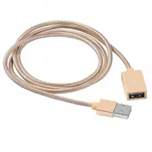 USB подовжувач Hoco UA02 OTG to USB Gold (Золото)