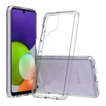 Чехол бампер для Samsung Galaxy A22 Anomaly Fusion Transparent (Прозрачный)