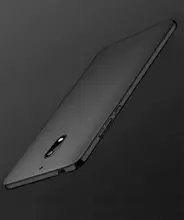 Ультратонкий чехол бампер для Xiaomi Pocophone F1 Anomaly Matte Black (Черный)