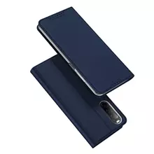 Чехол книжка для Sony Xperia 10 V Dux Ducis Skin Pro Blue (Синий)