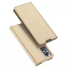 Чехол книжка для Xiaomi 12 Lite Dux Ducis Skin Pro Gold (Золотой)