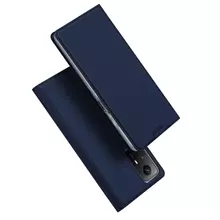 Чехол книжка для Xiaomi Redmi Note 12S Dux Ducis Skin Pro Blue (Синий)