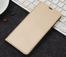 Чехол книжка для Xiaomi Mi9 SE Alivo Leather Gold (Золотой)