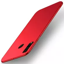 Ультратонкий чехол бампер для Samsung Galaxy A60 / M40 Anomaly Matte Red (Красный)