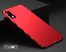 Ультратонкий чехол бампер для Meizu 16s Anomaly Matte Red (Красный)