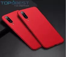Ультратонкий чехол бампер для Xiaomi Mi9 Anomaly Matte Red (Красный)