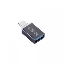 Перехідник USB to Type C Anomaly OTG Adapter для планшетів та смартфонів Black (Чорний)