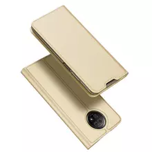 Чехол книжка для Xiaomi Redmi Note 9T Dux Ducis Skin Pro Gold (Золотой)
