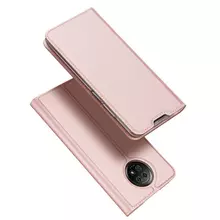 Чехол книжка для Xiaomi Redmi Note 9T Dux Ducis Skin Pro Rose Gold (Розовое Золото)