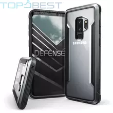 Противоударный чехол бампер для Samsung Galaxy S9 X-Doria Defense Shield Black (Черный)