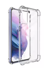 Противоударный чехол бампер для Samsung Galaxy S21 Plus Imak Shock Transparent (Прозрачный)
