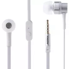Вакуумные наушники с гарнитурой Remax Electronic Muzic RM-535N для iPhone, Meizu, Samsung 3.5 White (Белый)