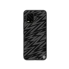 Чехол бампер Nillkin Twinkle для Xiaomi Mi10 Lite Lightning black (Черная Молния)