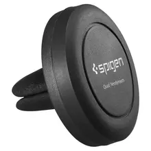 Универсальный магнитный автомобильный держатель Spigen А200 Magnetic Air Vent Mount для смартфонов и телефонов Black (Черный) SGP11583