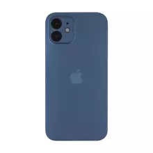 Ультратонкий чехол бампер для iPhone 13 Anomaly Air Skin Blue (Синий)