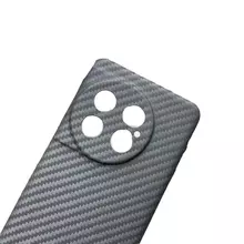 Премиальный чехол бампер для OnePlus Ace 2 / 11R Anomaly Carbon Plaid (Закрытый модуль камеры) Black (Черный)