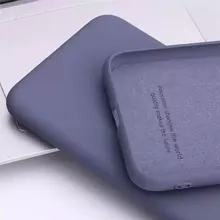 Чехол бампер для Vivo V23 5G Anomaly Silicone (с микрофиброй) Purple (Пурпурный)