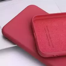 Чохол бампер для Vivo Y36 Anomaly Silicone (з мікрофіброю) Camellia (Камелія)