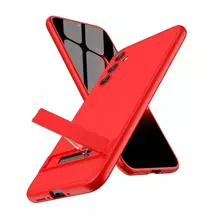 Ультратонкий чехол бампер для Xiaomi Redmi Note 12 GKK Dual Armor Red (Красный)