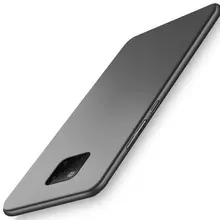 Ультратонкий чехол бампер для Xiaomi Redmi Note 9 / Redmi 10X 4G Anomaly Matte Black (Черный)