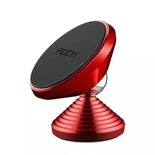 Магнитный автомобильный держатель для смартфонов Rock Magnetic Dashboard Car Mount (Dumbell) Red (Красный) RPH0832