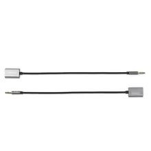 Аудио кабель Remax AUX Splitter 3.5 мм Gray (Серый) RL-S20