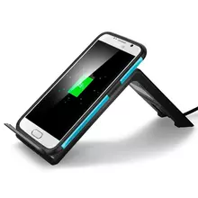Беспроводное зарядное устройство Spigen F300W Wireless Charging Pad для смартфонов Black (Черный) SGP11480