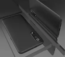 Ультратонкий чехол бампер для Xiaomi Mi Note 10 X-level Matte Black (Черный)